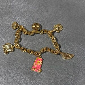 Lilly Pulitzer charm bracelet